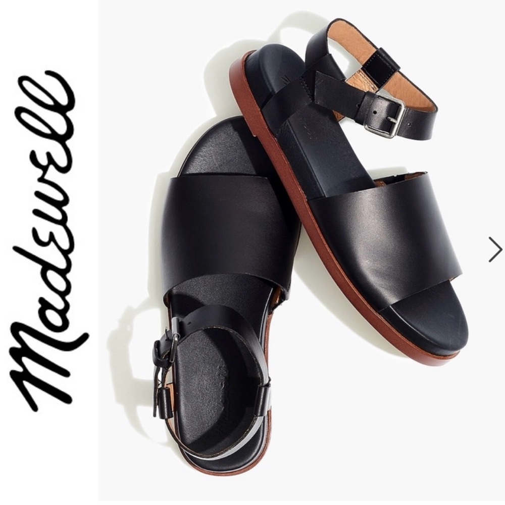 Madewell Women's Black Noelle Sandals 7.5